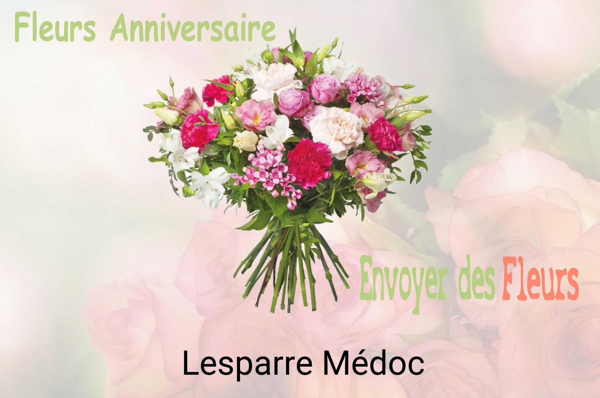 Bouquet de fleurs d’anniversaire livré à Lesparre-Médoc
